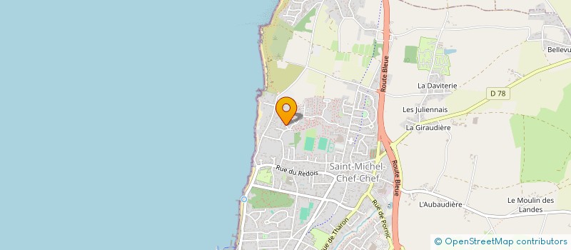 localisation de l'entreprise SGIMMO  SAINT-MICHEL-CHEF-CHEF