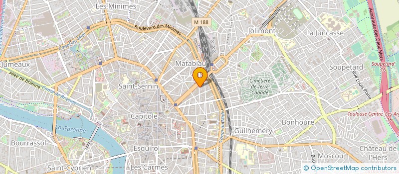 localisation de l'entreprise SGIS  BLAGNAC