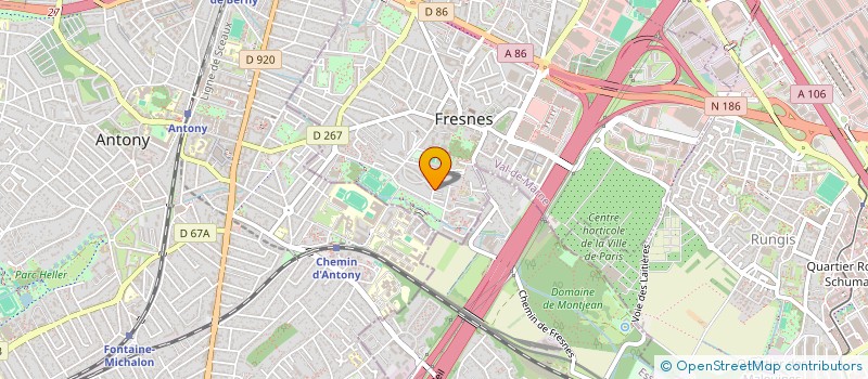 localisation de l'entreprise SGJ HOLDING  FRESNES