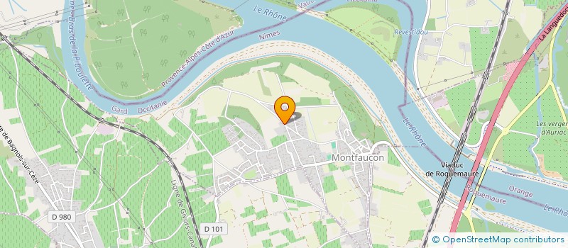 localisation de l'entreprise SGL  MONTFAUCON