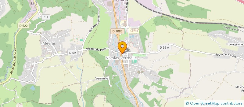 localisation de l'entreprise SGL STRATEGIES  NIVOLAS-VERMELLE