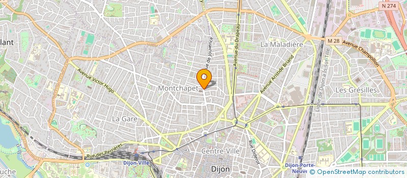 localisation de l'entreprise SGLM à DIJON