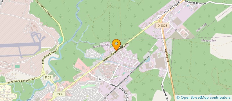 localisation de l'entreprise SGLP  MONT-DE-MARSAN