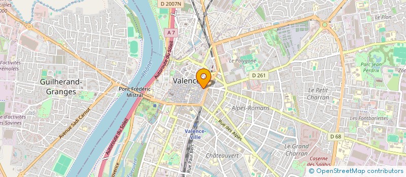 localisation de l'entreprise SGLR à VALENCE