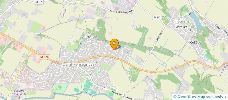 localisation de l'entreprise SGM CONSEIL  QUINT-FONSEGRIVES