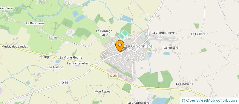 localisation de l'entreprise SGM INDUSTRIES à MONTAIGU-VENDEE