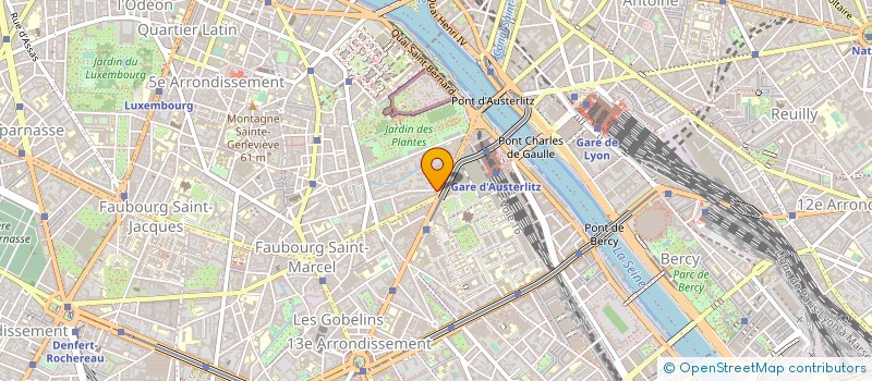 localisation de l'entreprise SGM INNOVATION à PARIS
