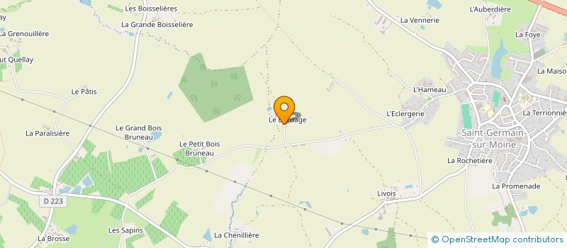 localisation de l'entreprise SGM MENUISERIE à SEVREMOINE