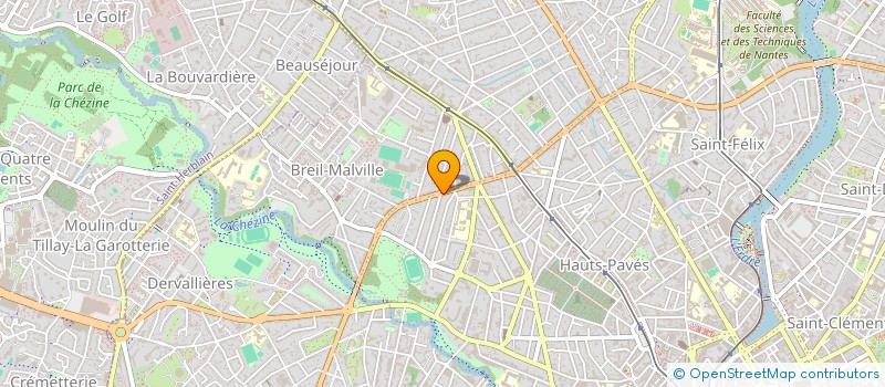 localisation de l'entreprise SGM SARL à NANTES