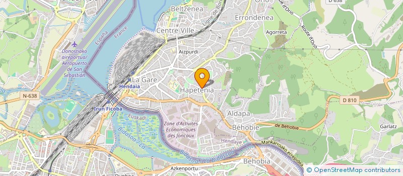 localisation de l'entreprise SGMC CONSTRUCTION à HENDAYE