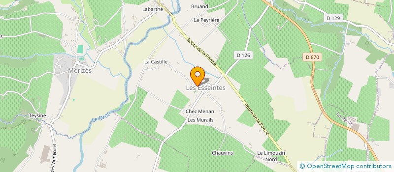 localisation de l'entreprise SGMC FORTUNEO  LES ESSEINTES