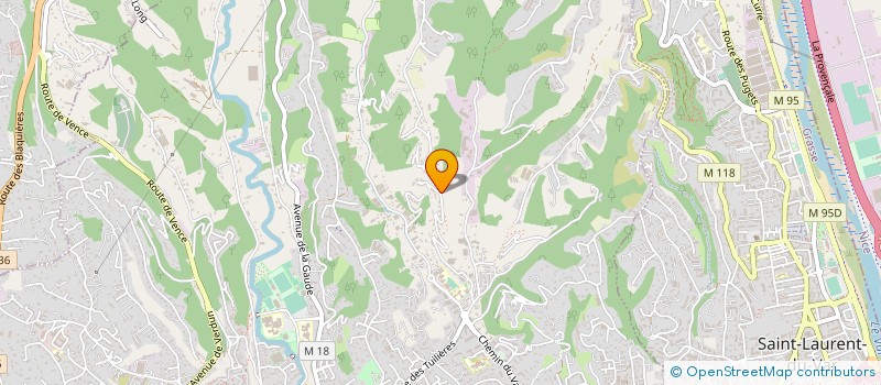 localisation de l'entreprise SGMG à CAGNES-SUR-MER