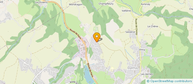localisation de l'entreprise SGMG  LA BALME-DE-SILLINGY