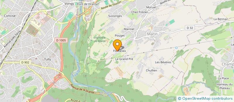 localisation de l'entreprise SGMJ à MARIN