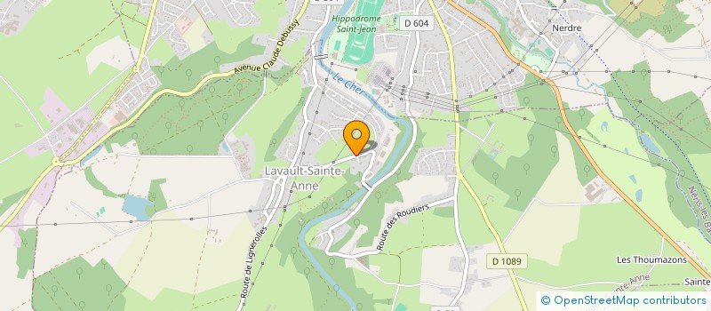 localisation de l'entreprise SGMLP à LAVAULT-SAINTE-ANNE