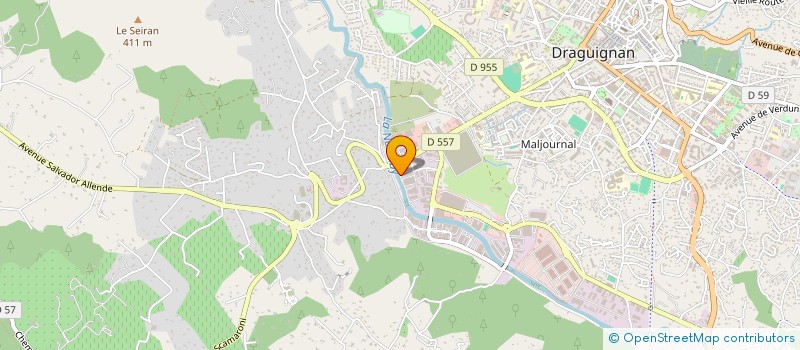 localisation de l'entreprise SGMP à DRAGUIGNAN