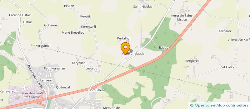 localisation de l'entreprise SGMS  LANGUIDIC