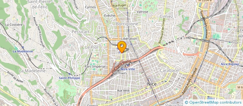 localisation de l'entreprise SGMT à NICE