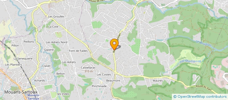 localisation de l'entreprise SGN TECH AI  VALBONNE