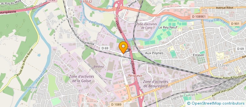 localisation de l'entreprise SGNC  BRIVE-LA-GAILLARDE