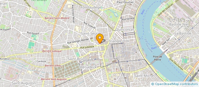 localisation de l'entreprise SGNEN CFDT GIRONDE à BORDEAUX