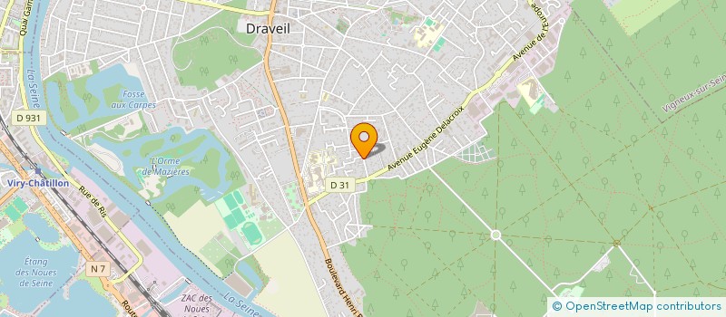 localisation de l'entreprise SGO EXPERTISES à DRAVEIL