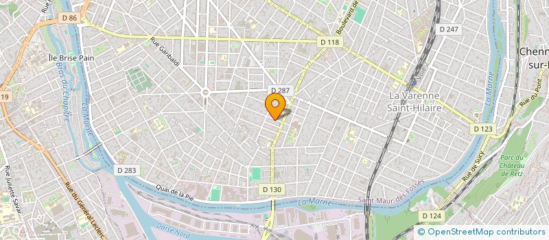 localisation de l'entreprise SGO IMMO à SAINT-MAUR-DES-FOSSES