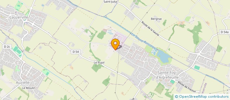 localisation de l'entreprise SGONNET  SAINTE-FOY-D'AIGREFEUILLE