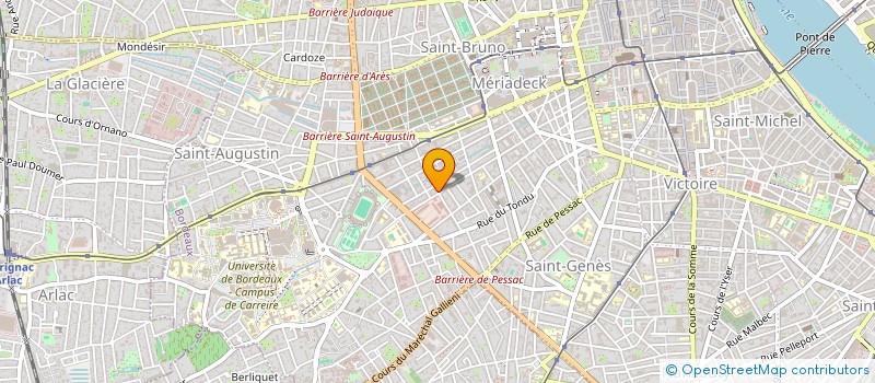 localisation de l'entreprise SGOP IMMOBILIER  BORDEAUX