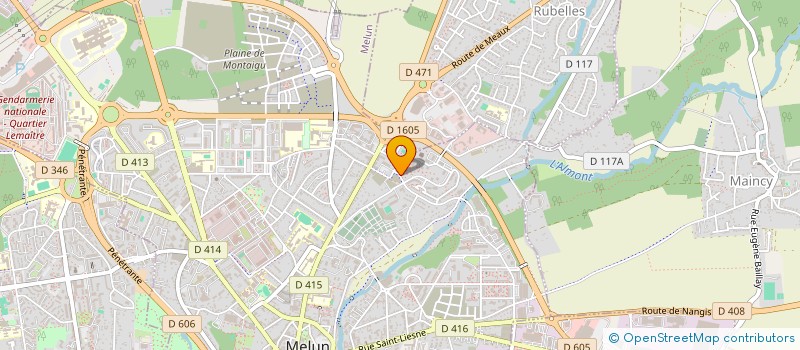localisation de l'entreprise SGP à MELUN