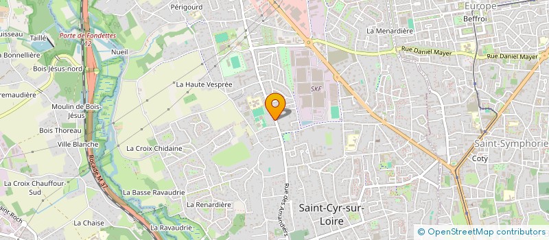 localisation de l'entreprise SGP à SAINT-CYR-SUR-LOIRE