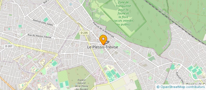 localisation de l'entreprise SGP  LE PLESSIS-TREVISE