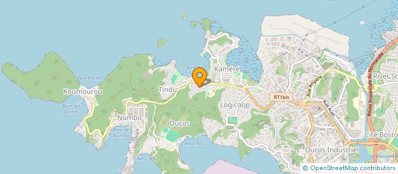 localisation de l'entreprise SGP VISION à NOUMEA