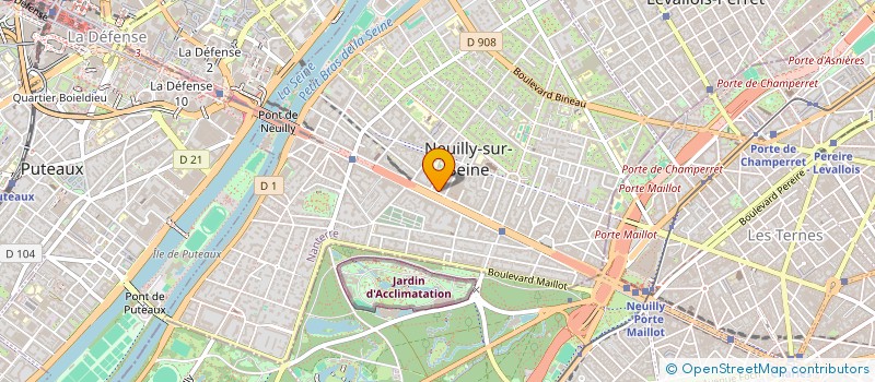 localisation de l'entreprise SGPA DEVELOPPEMENT à NEUILLY-SUR-SEINE