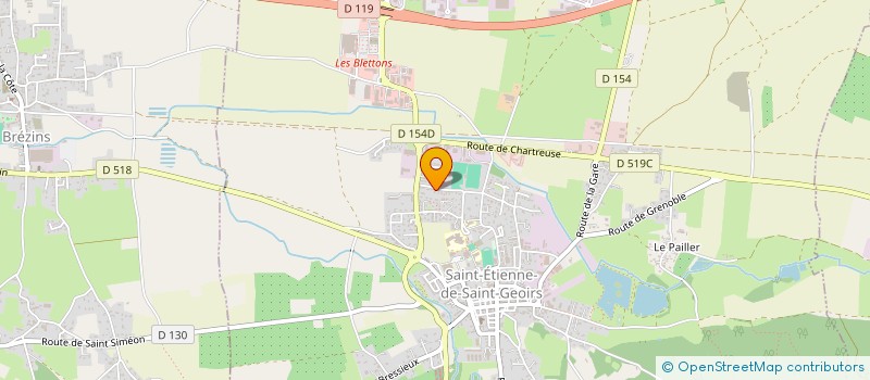 localisation de l'entreprise SGPATEC  SAINT-ETIENNE-DE-SAINT-GEOIRS