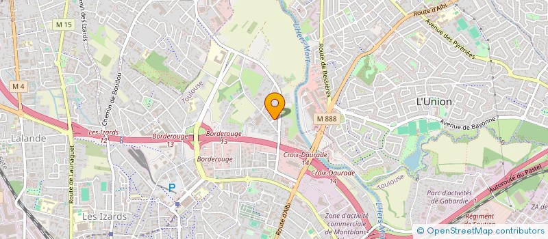 localisation de l'entreprise SGPB  TOULOUSE