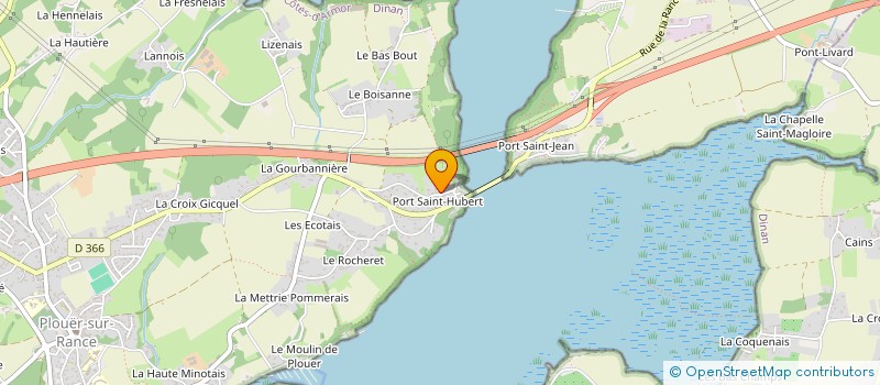 localisation de l'entreprise SGPFC à PLOUER-SUR-RANCE