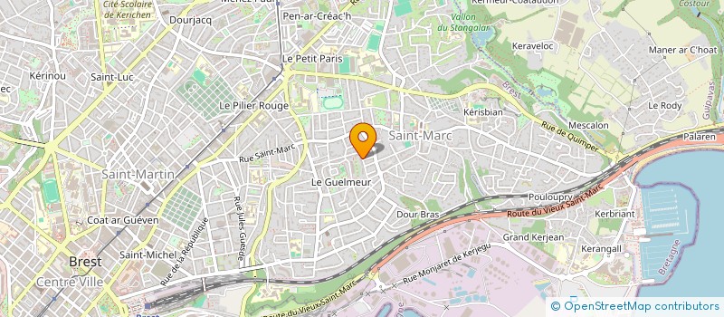 localisation de l'entreprise SGPI à BREST