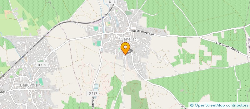 localisation de l'entreprise SGPISCINE  GENERAC