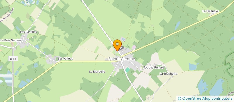 localisation de l'entreprise SGPP IMMOBILIER  SAINTE-GEMME