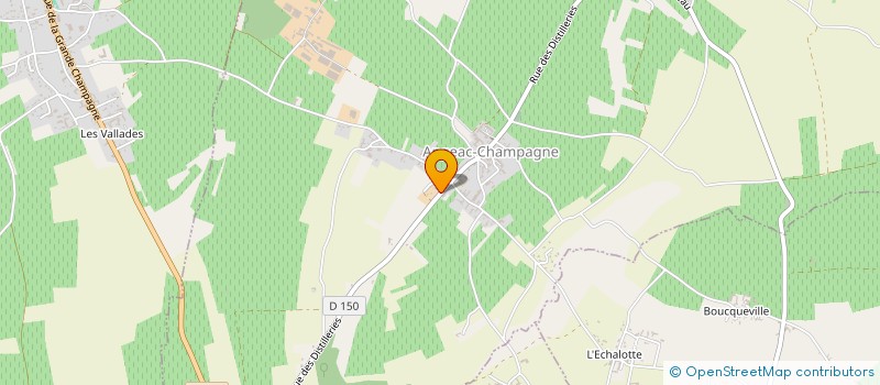 localisation de l'entreprise SGPSG à ANGEAC-CHAMPAGNE