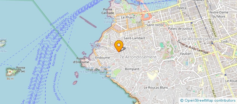 localisation de l'entreprise SGR à MARSEILLE