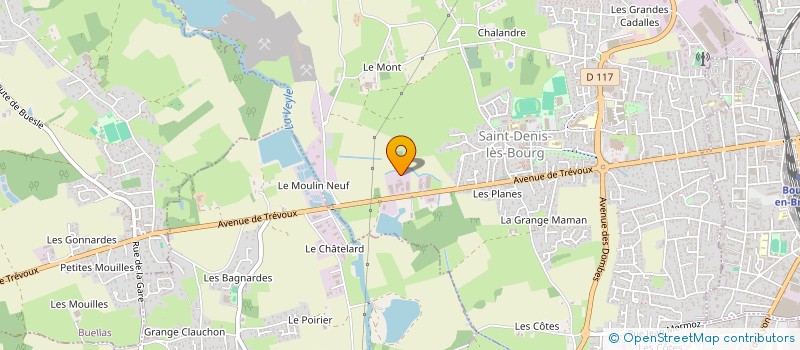 localisation de l'entreprise SGR CAPITAL  BOURG-EN-BRESSE