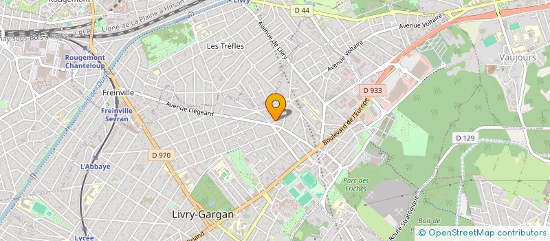localisation de l'entreprise SGR PLOMBIERIE à LIVRY-GARGAN