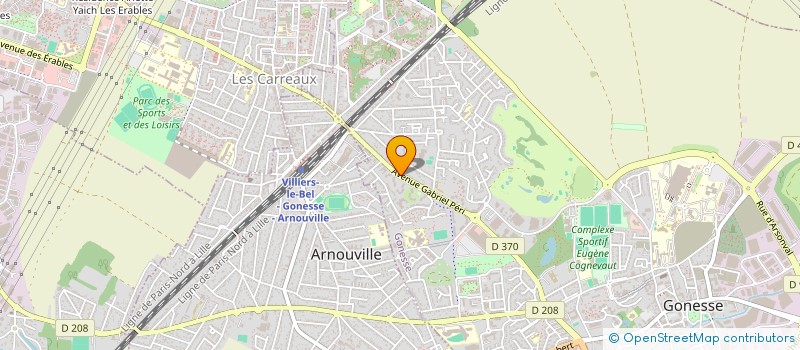 localisation de l'entreprise SGR RENOV à GONESSE