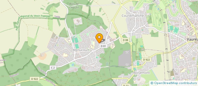 localisation de l'entreprise SGREENPALLET  MENUCOURT