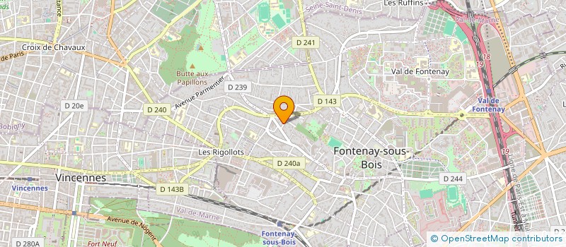 localisation de l'entreprise SGS  BAT à FONTENAY-SOUS-BOIS