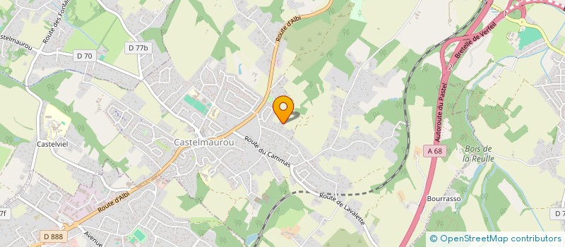 localisation de l'entreprise SGS IMMO  CASTELMAUROU