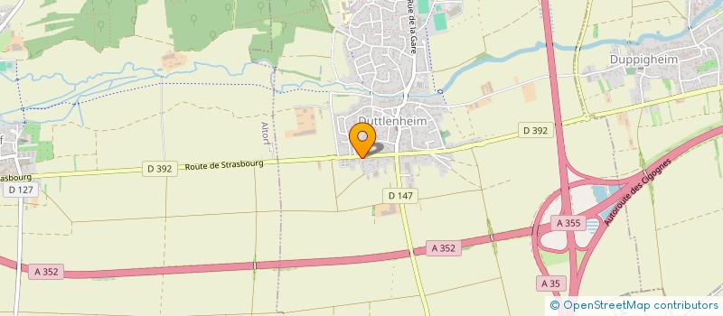 localisation de l'entreprise SGSC  OFFENDORF