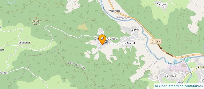 localisation de l'entreprise SGSH  DEBATS-RIVIERE-D'ORPRA